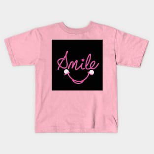 Smile motif Kids T-Shirt